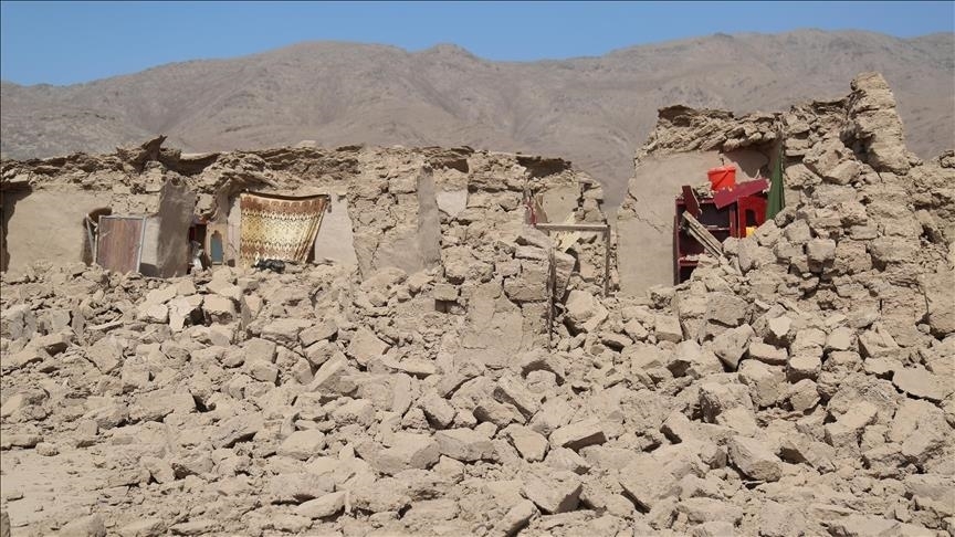 Động đất tại Afghanistan. Ảnh: Anadolu