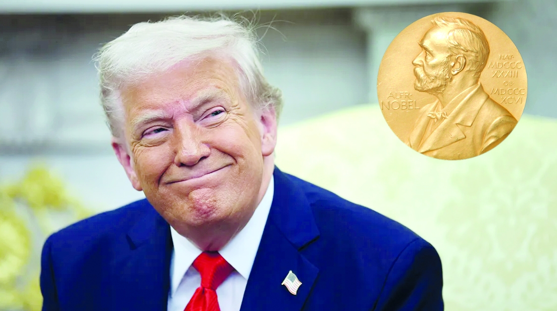Tổng thống Mỹ Donald Trump mong muốn nhận giải Nobel Hòa bình. (Ảnh: Win Mcnamee, Jonathunder)