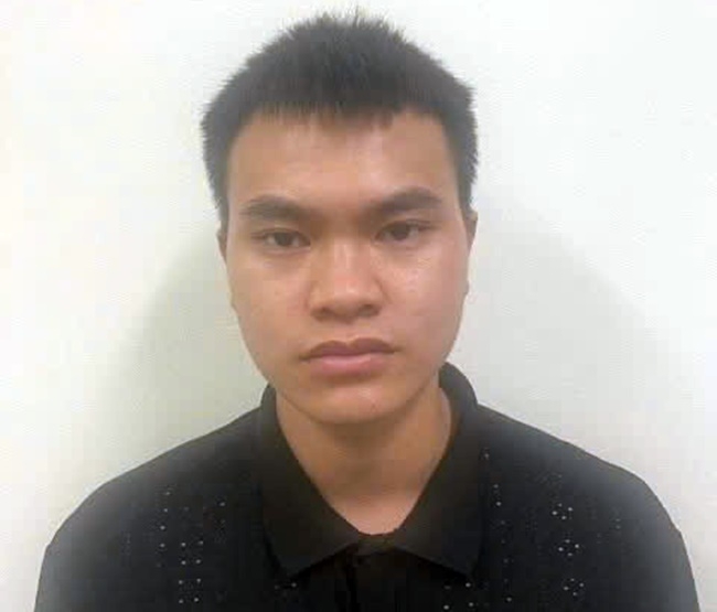 Nguyễn Long Vũ tại cơ quan công an