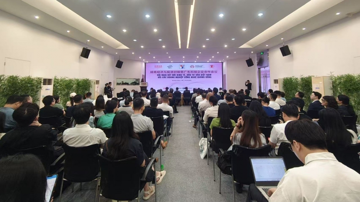 Toàn cảnh hội nghị. Ảnh do TLSQ Việt Nam tại Quảng Châu cung cấp