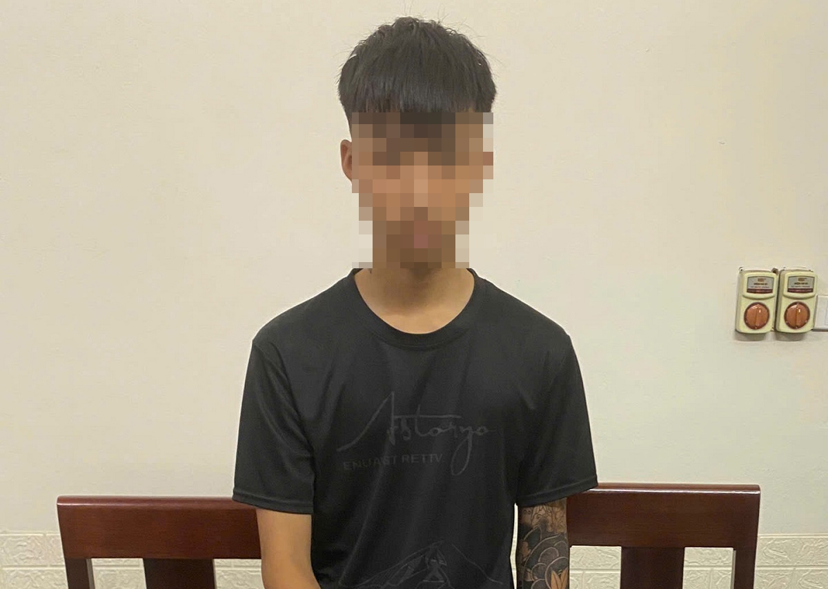 Đối tượng Nguyễn Bình Thiên. (Ảnh: Quỳnh Trang)