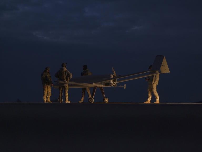 Ukraine miền đất hứa của công nghệ máy bay không người lái. Ảnh: The Washington Post