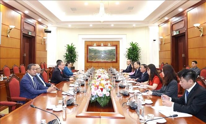 Quang cảnh buổi tiếp. Nguồn: TTXVN