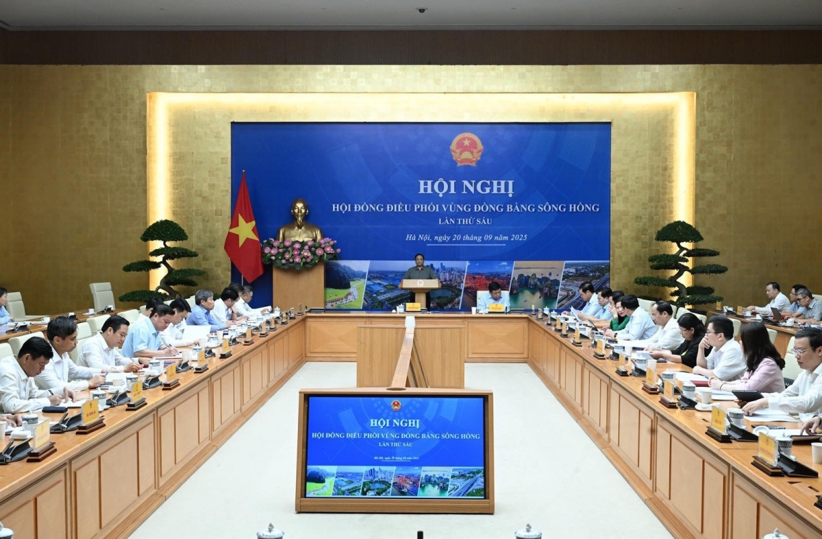 Hội nghị Hội đồng Điều phối vùng Đồng bằng sông Hồng lần thứ 6