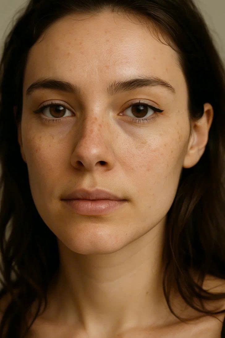 Ngoài những gam son ấn tượng, phong cách “trang điểm như không” cũng trở thành lựa chọn quen thuộc trong mùa thu này. Một lớp nền trong suốt, son môi nhạt và eyeliner thật mảnh sẽ làm bật lên vẻ đẹp tự nhiên vốn có. Sự giản đơn ấy lại mang đến sức hút riêng, nhất là khi kết hợp với chút má hồng kem tông ấm để đồng điệu với gam màu đất đặc trưng của mùa thu.