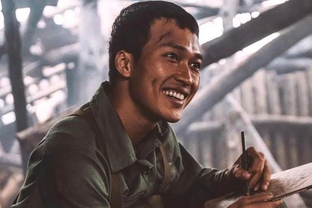 Lâm Thanh Nhã đảm nhận vai Bình trong "Mưa đỏ". Ảnh: ĐPCC