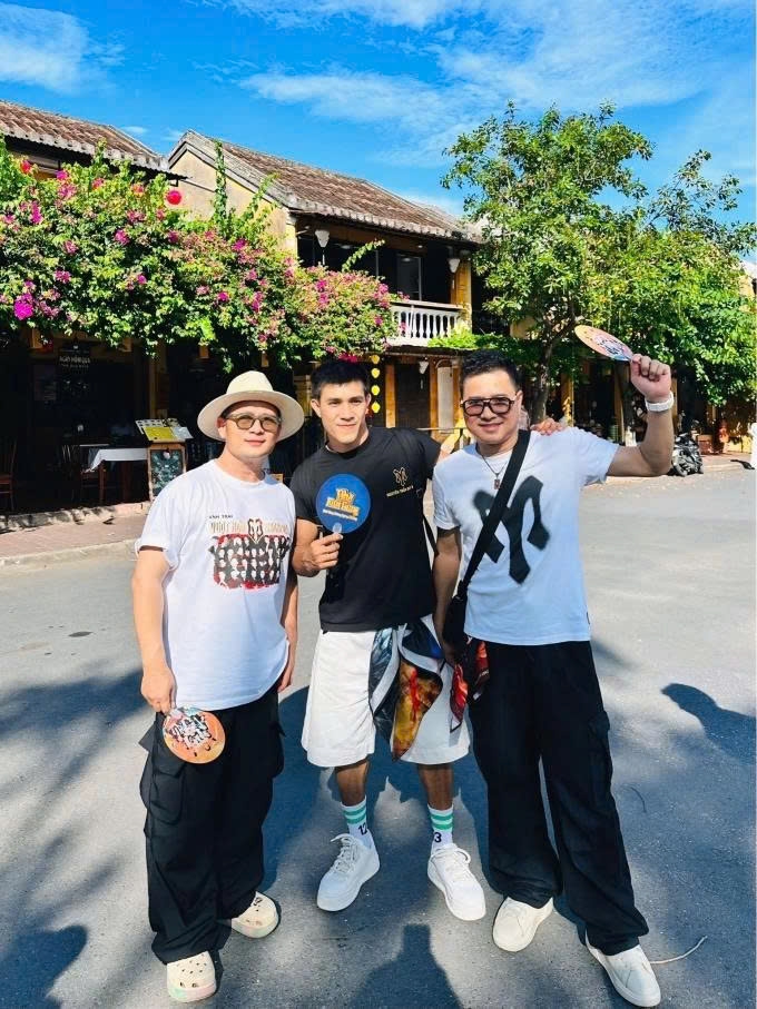 Ba anh tài Bằng Kiều - Duy Nhất - Hồng Sơn hội ngộ ở Hội An.