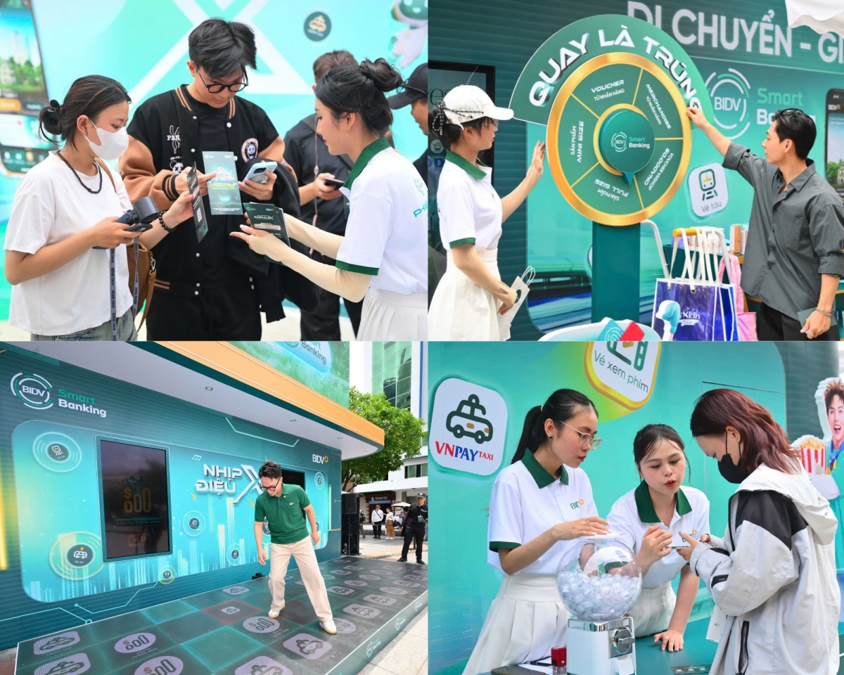 Điểm nhanh một số hoạt động thú vị tại BIDV Music Festival