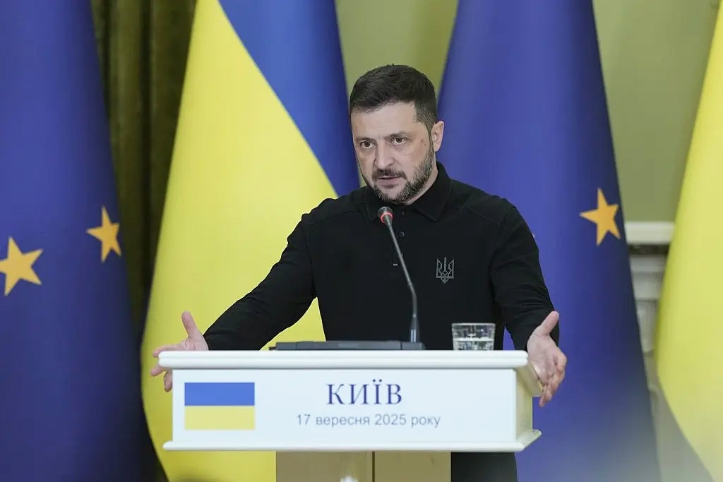 Tổng thống Ukraine Volodymyr Zelensky. Ảnh: Global Images Ukraine/Getty