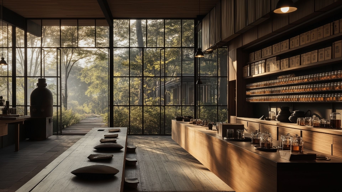 Không gian thưởng trà &amp; trưng bày nghệ thuật trà - Tea Gallery