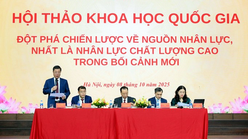 Hội thảo khoa học quốc gia về nhân lực chất lượng cao - Ảnh: Viettimes