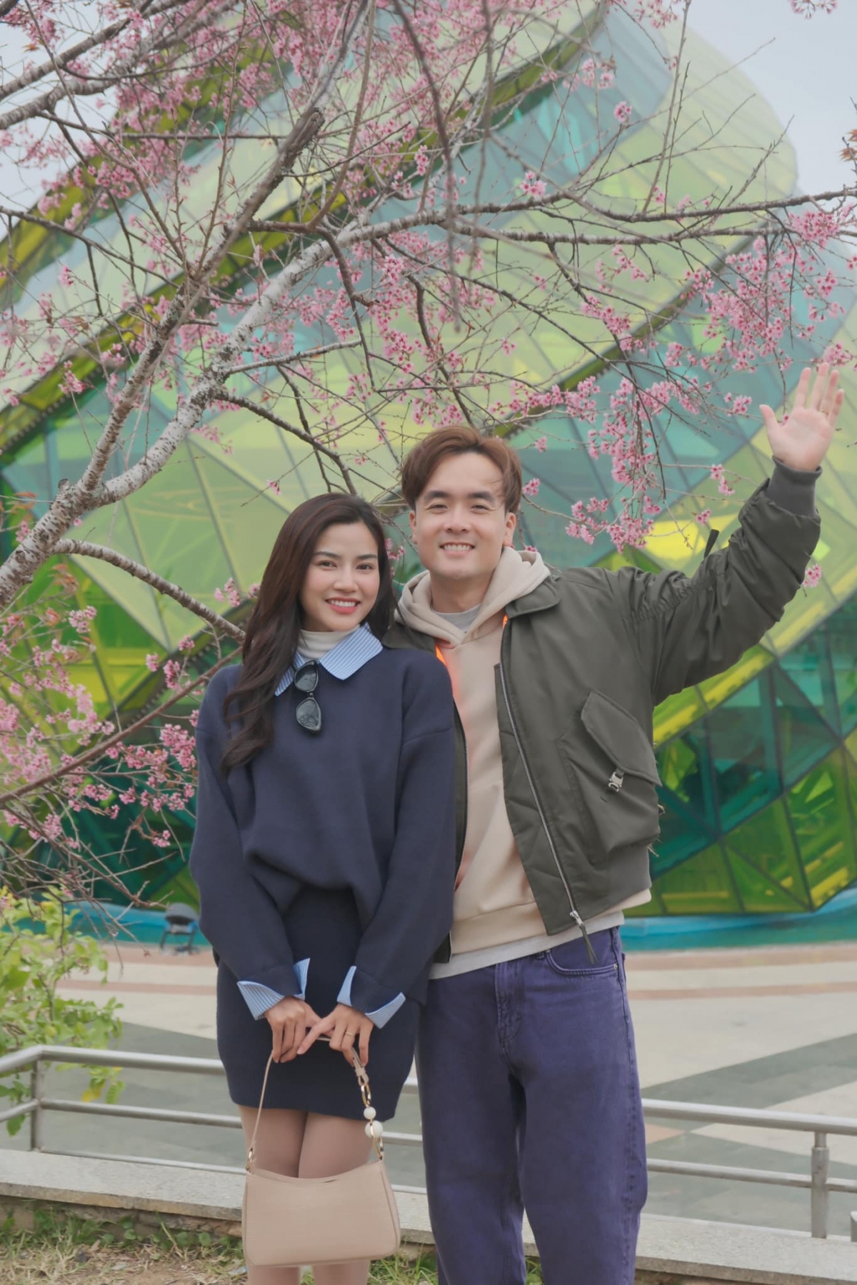 Anh Đào và ông xã Anh Tuấn 