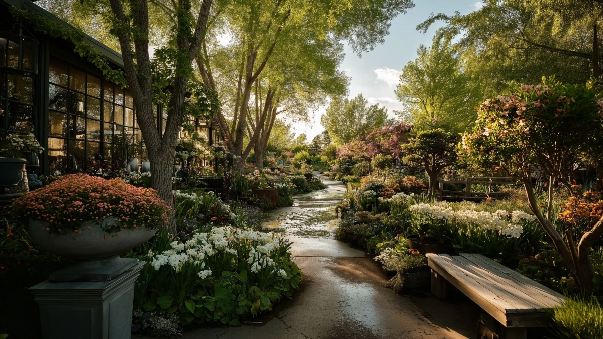 Vườn Bách Hoa trên hòn đảo The Moon