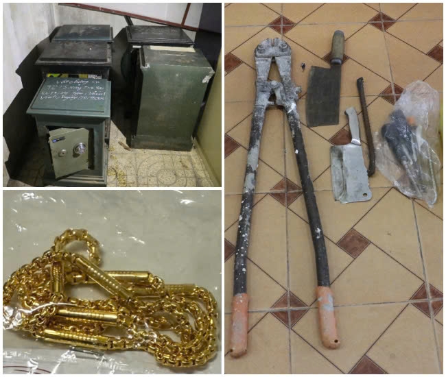 Tang vật bị thu giữ. Ảnh: Văn Hậu.