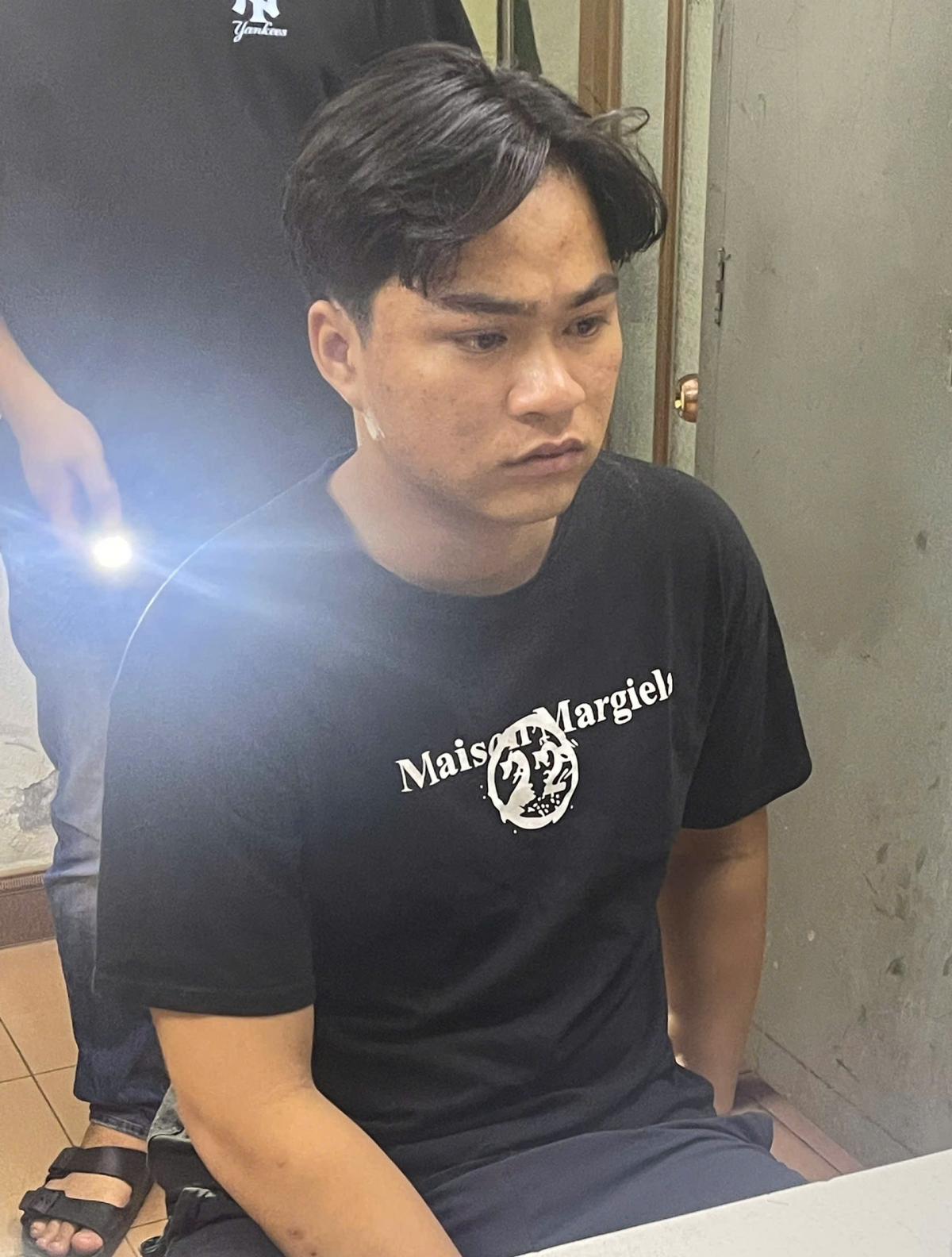   Đối tượng Nguyễn Văn Hướng Hiệp bị bắt giữ sau ít giờ gây án