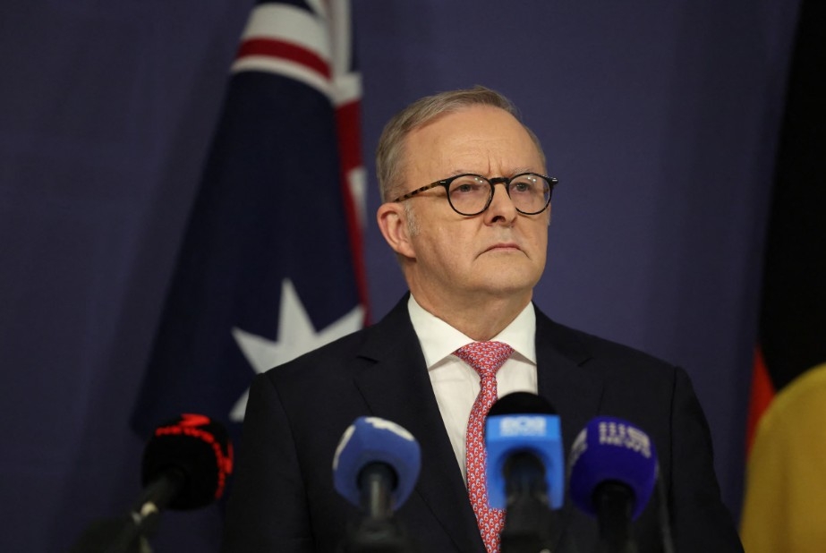 Thủ tướng Australia Anthony Albanese. Ảnh: Reuters