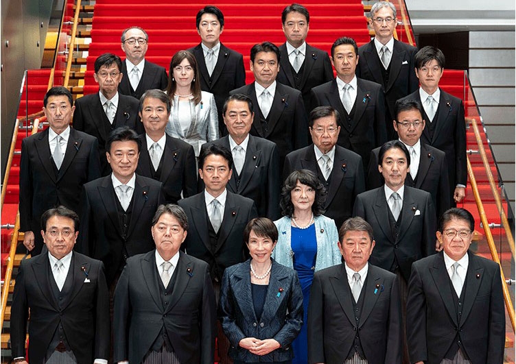 Chính phủ của Thủ tướng Takaichi Sanae. Ảnh: LDP