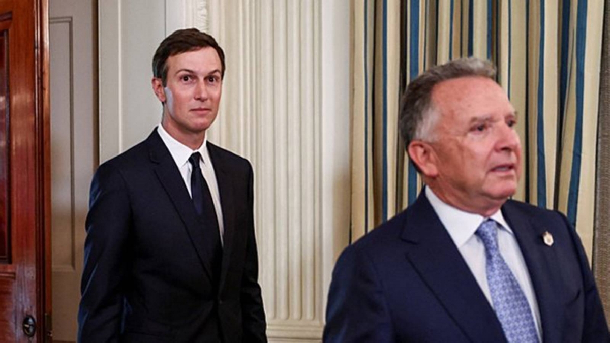 Đặc phái viên Mỹ Steve Witkoff và ông Jared Kushner.