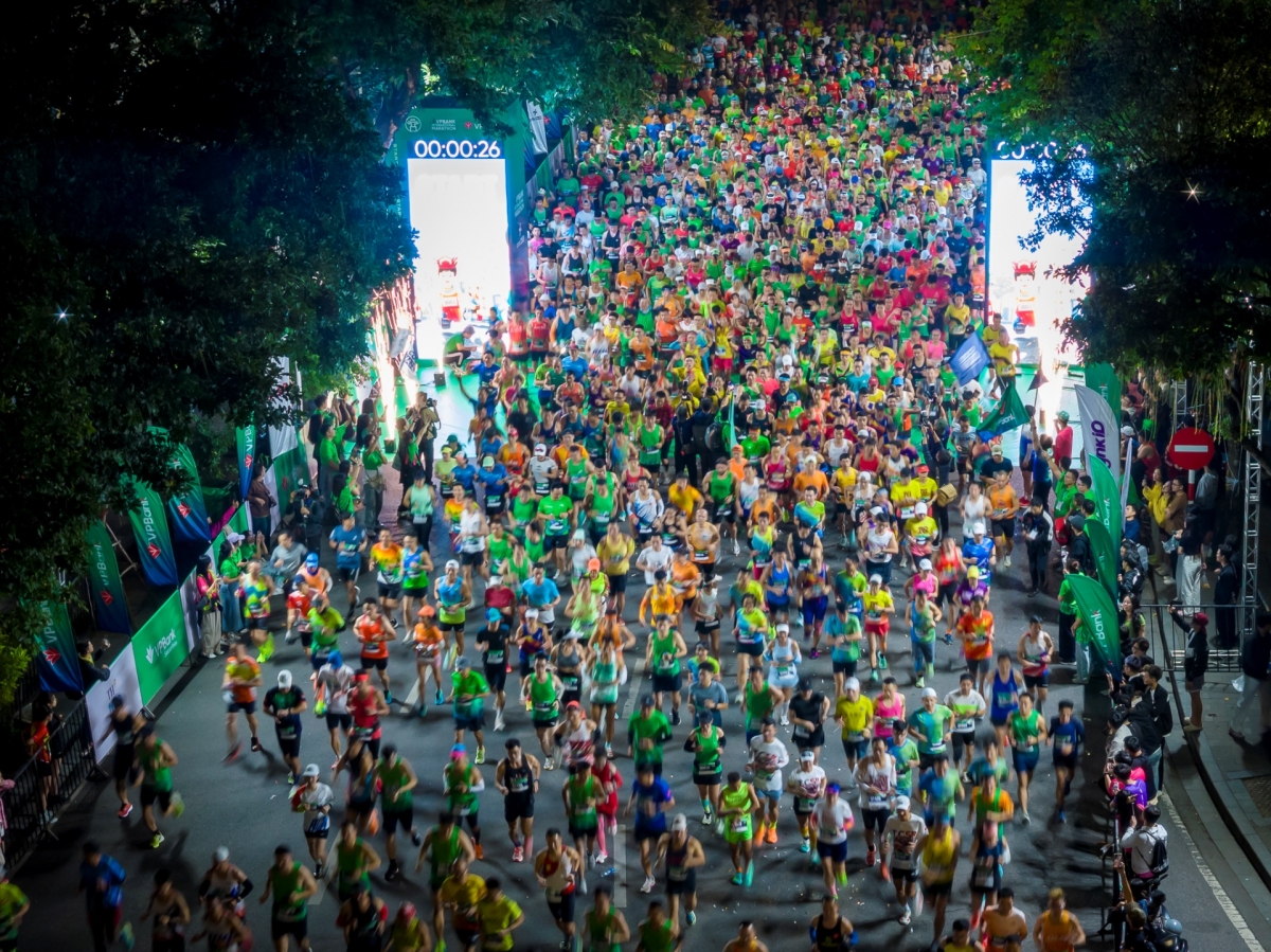 VPBank Hanoi International Marathon 2025 ghi nhận thành thành công vượt bậc về thành tích vận động viên.