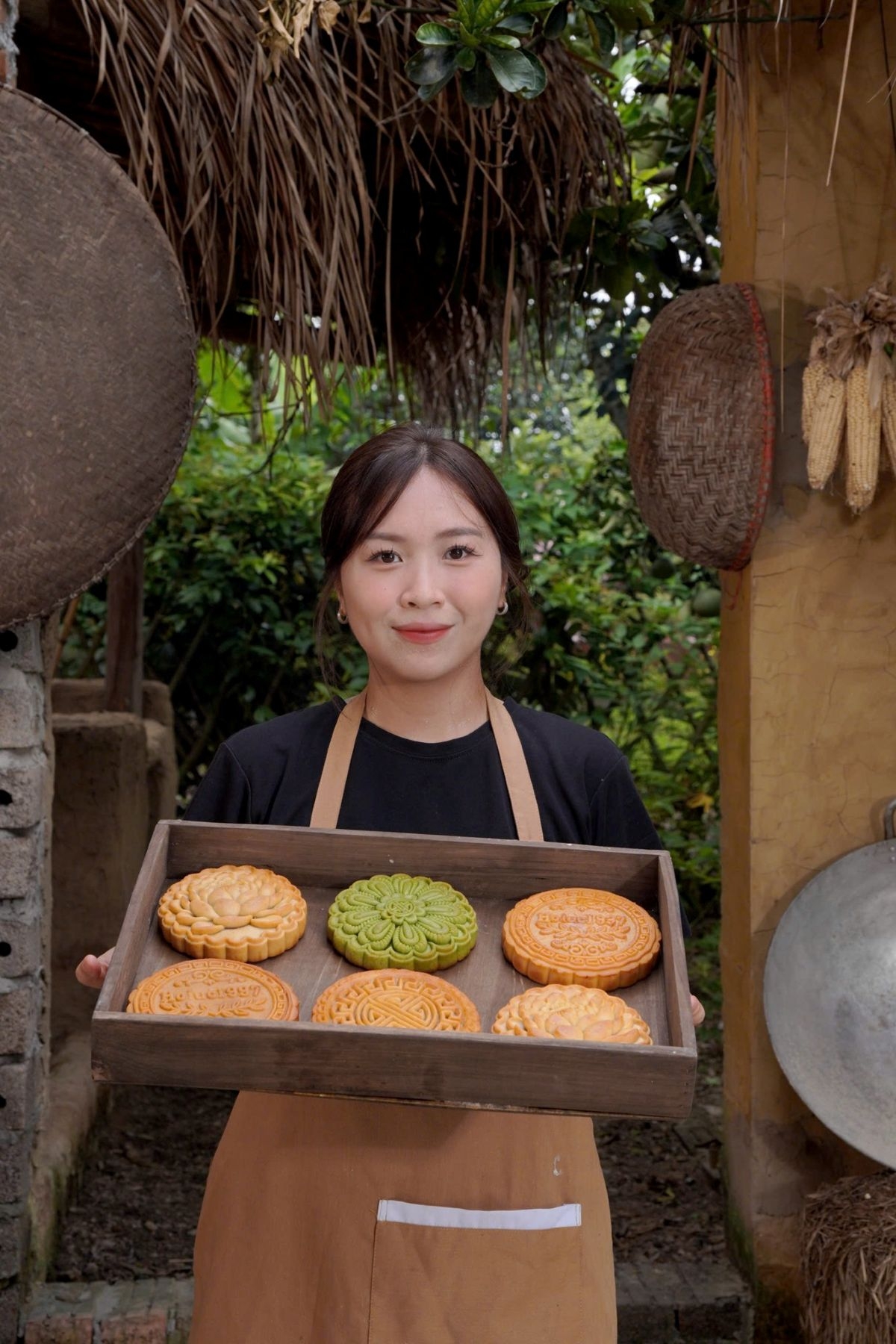 Món bánh truyền thống khiến người xem nhớ lại hương vị tuổi thơ (Ảnh: NVCC)