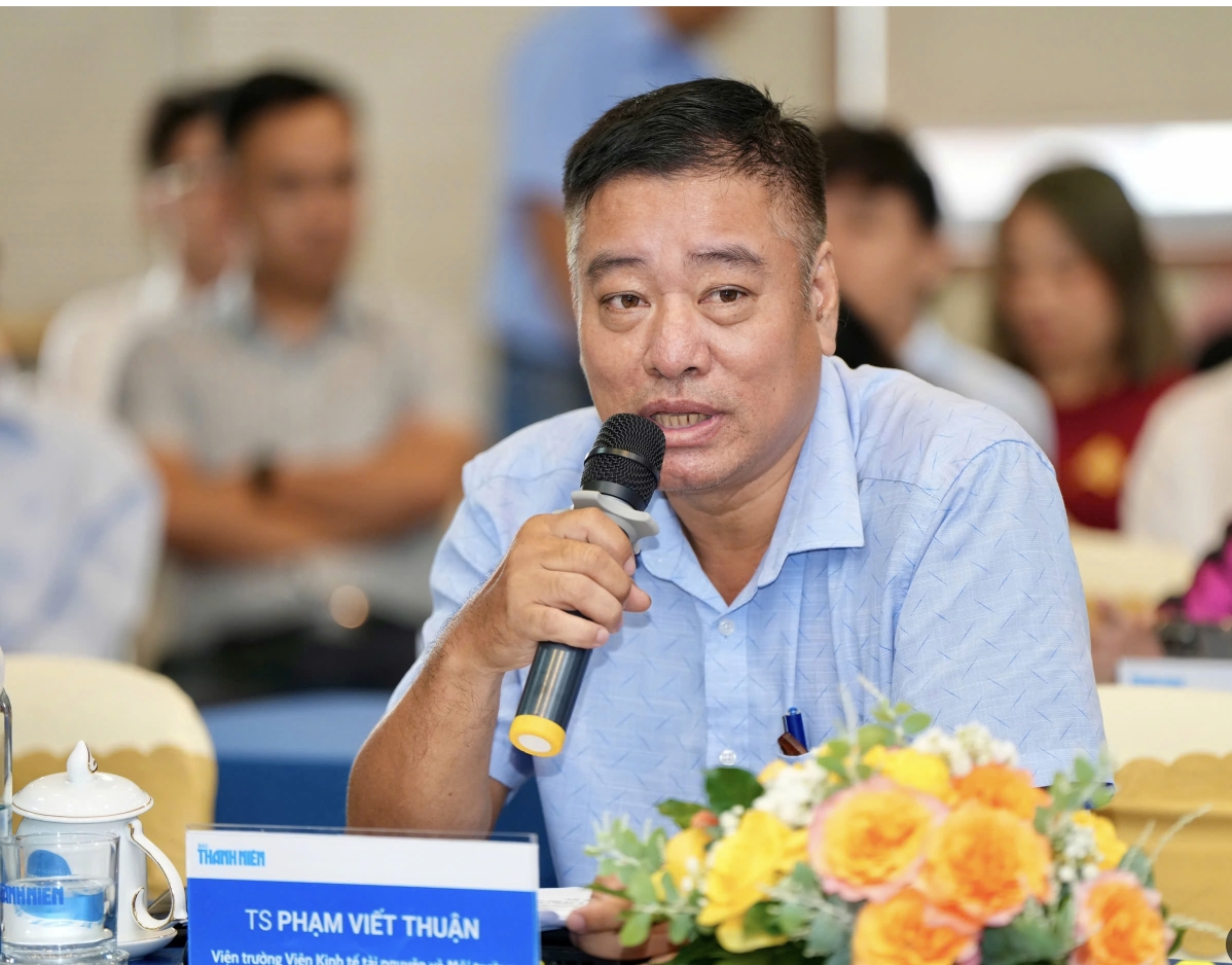 TS. Phạm Viết Thuận, Viện trưởng Viện Kinh tế tài nguyên và Môi trường TP.HCM