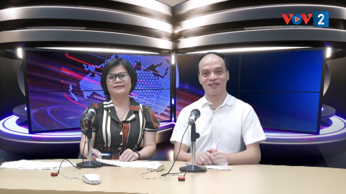 Ông Lê Minh Tuấn, Phó Cục trưởng Cục Bản quyền tác giả, Bộ VHTT&amp;DL tại VOV2