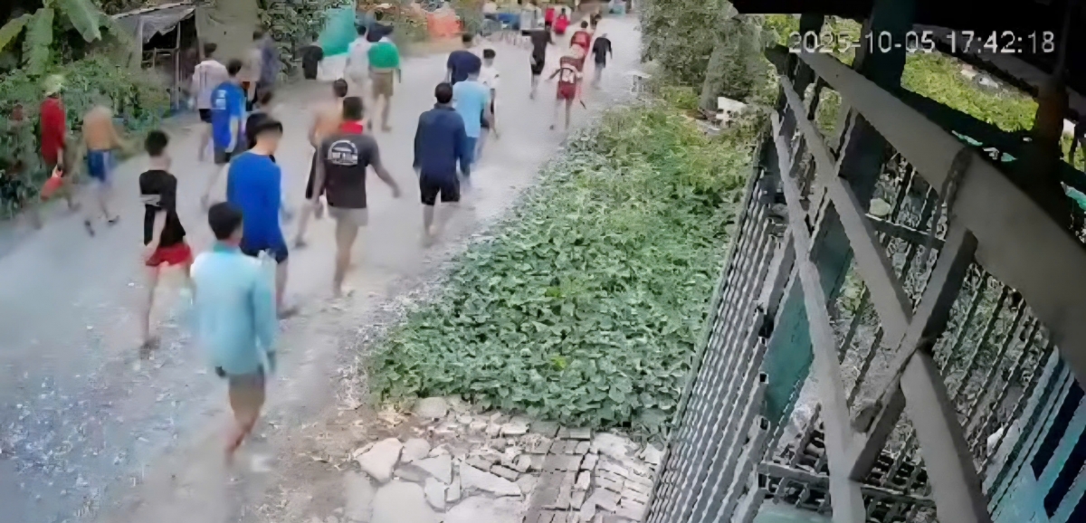 Một nhóm học viên trốn khỏi cơ sở.