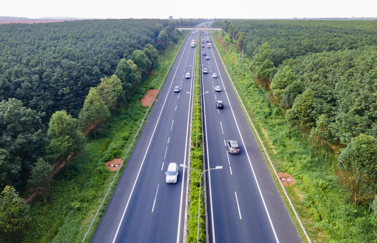 Một đoạn cao tốc TP.HCM - Long Thành - Dầu Giây