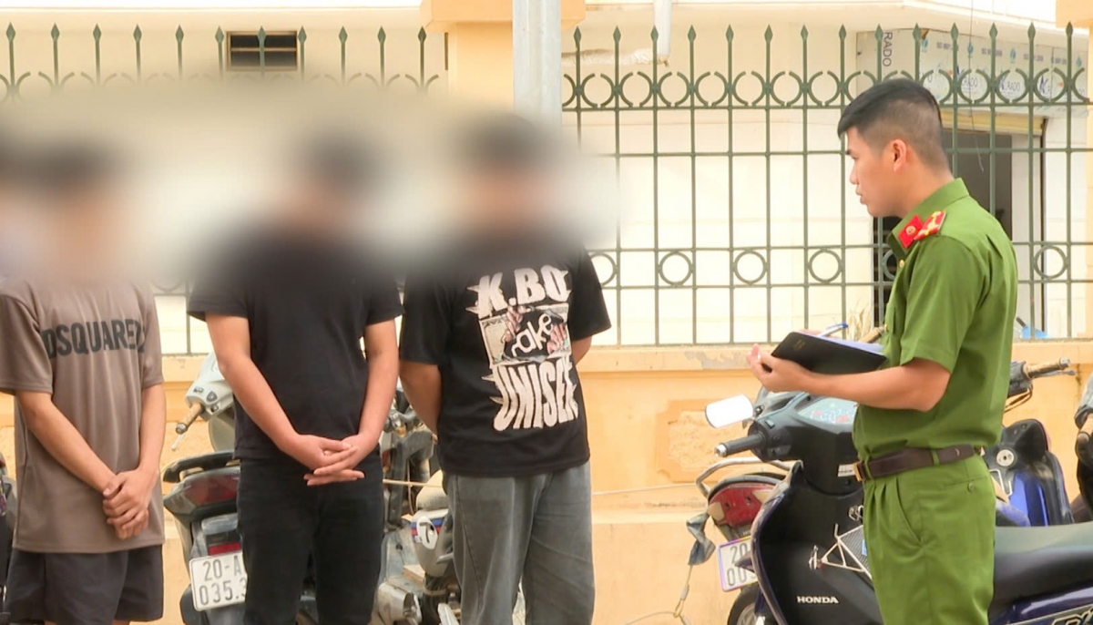 Công an tỉnh Thái Nguyên ra quyết định khởi tố vụ án, khởi tố 15 bị can gây rối trật tự công cộng