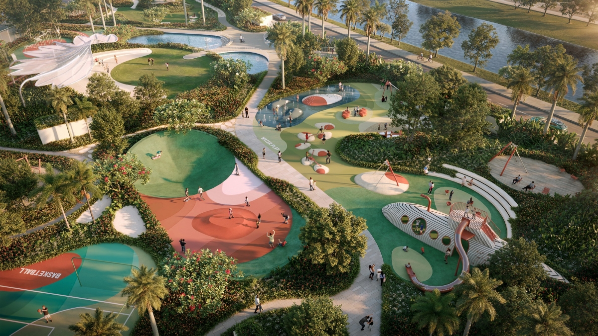 Hệ 86 tiện ích tại The PALMA và công viên The FORESTA bên thềm nhà kiến tạo chuẩn sống cân bằng, thanh khiết