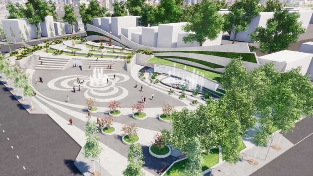 Phối cảnh Dự án công viên sau khi hoàn thành 