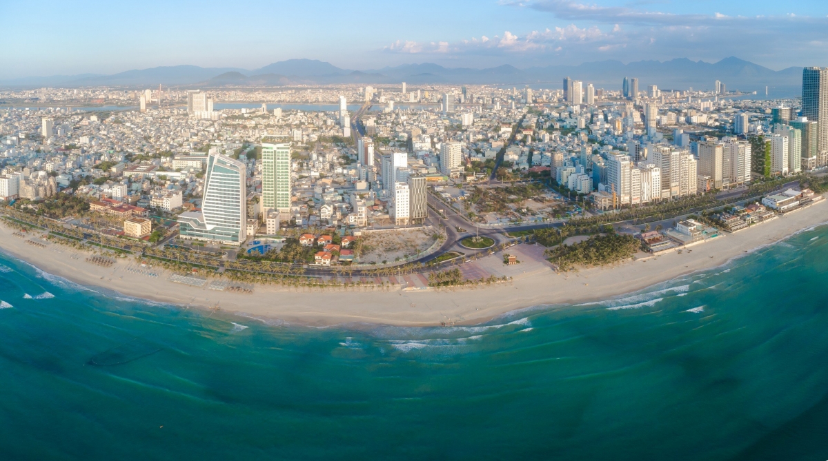 Đà Nẵng ngày càng đổi thay sau 40 năm đổi mới. Ảnh: Nguyễn Trình