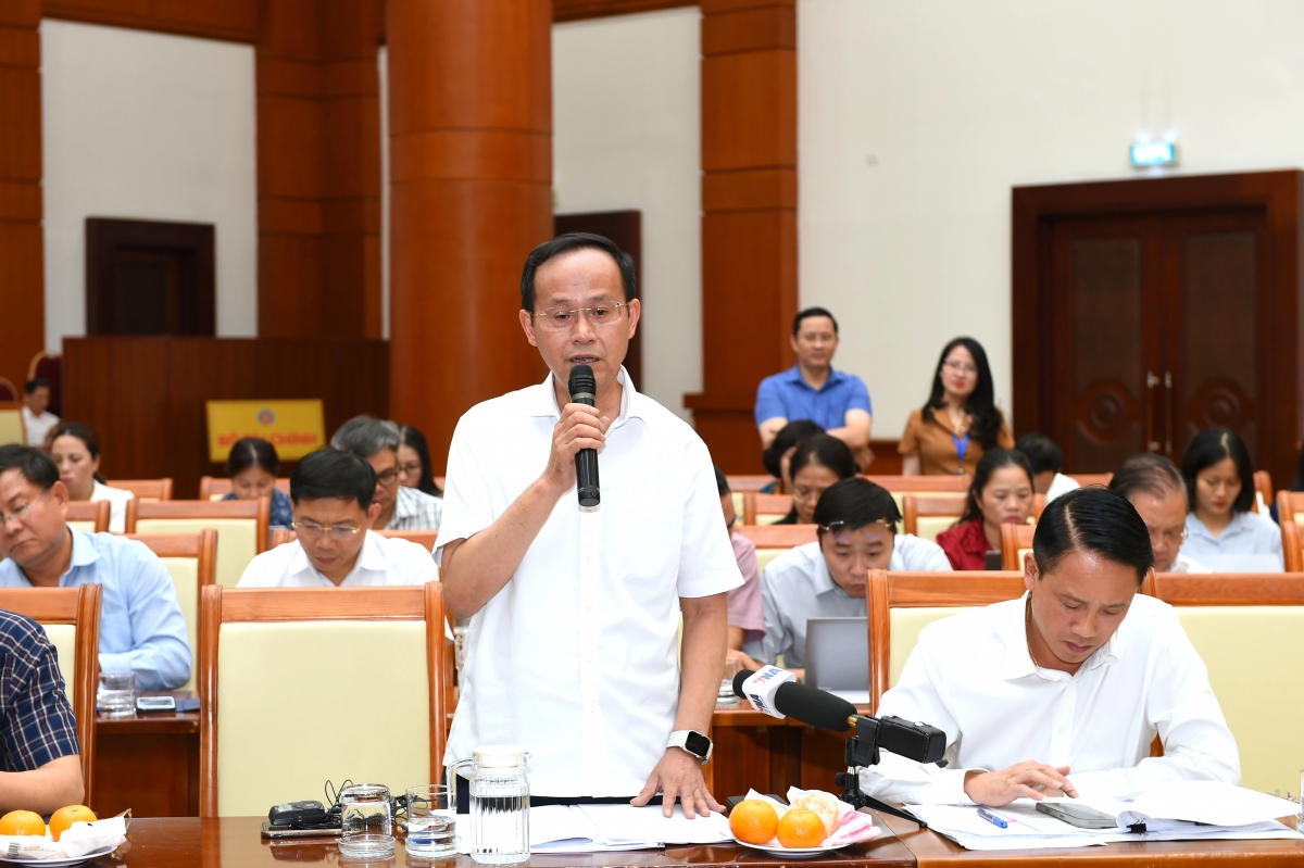 Ông Lưu Đức Huy, Cục trưởng Cục Quản lý, giám sát chính sách thuế, phí và lệ phí (Bộ Tài chính)