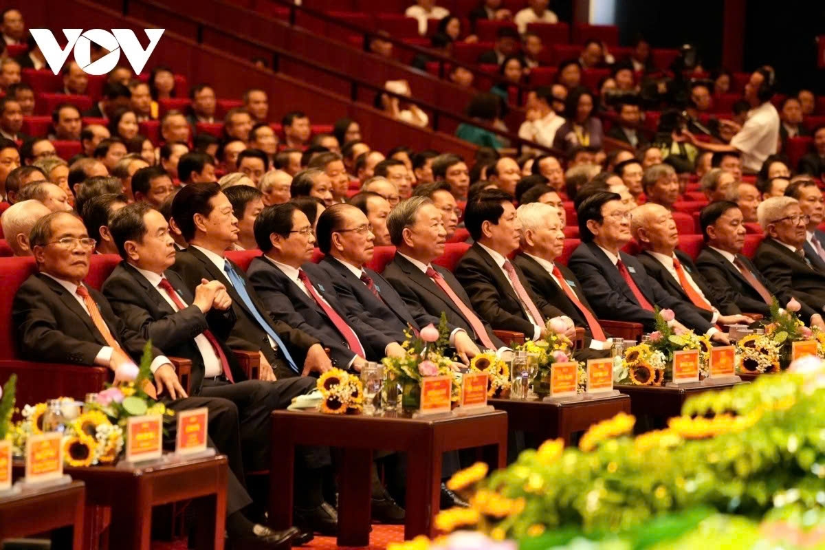 Lãnh đạo, nguyên lãnh đạo Đảng, Nhà nước dự Đại hội Đảng bộ TP Hà Nội lần thứ XVIII.