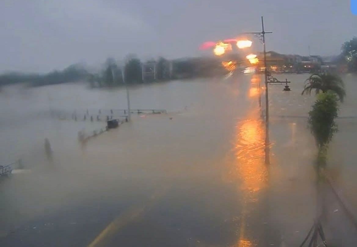 Khu vực Đập Đá, phường Vĩ Dạ thành phố Huế bị ngập