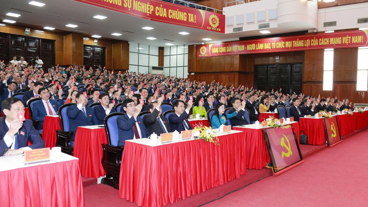 Đại hội Đại biểu Đảng bộ tỉnh Thah Hóa lần thứ XX, nhiệm kỳ 2025 - 20230.