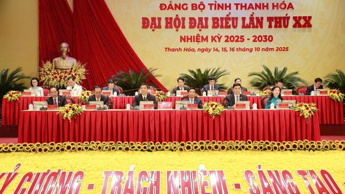 Đại hội Đại biểu Đảng bộ tỉnh Thah Hóa lần thứ XX, nhiệm kỳ 2025 - 20230.