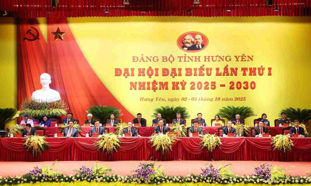 Toàn cảnh đại hội. Ảnh: Trung tâm báo chí Hưng Yên