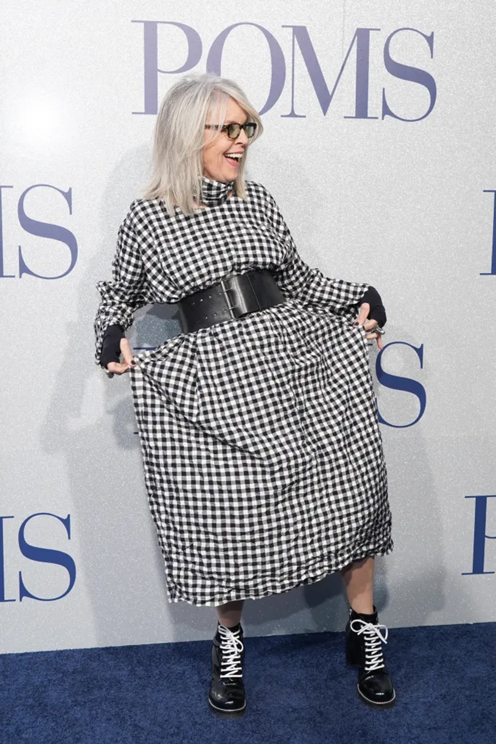 24: Diane Keaton tham dự buổi ra mắt phim “Poms” của STX tại Regal LA Live ngày 1/5/2019. (Ảnh: Rachel Luna/Getty Images)