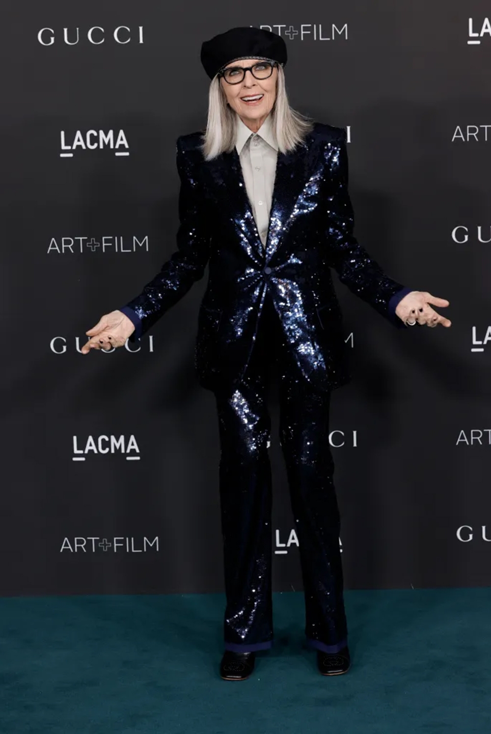 26: Diane Keaton tham dự buổi dạ tiệc Art+Film của LACMA tại Bảo tàng Nghệ thuật quận Los Angeles ngày 06/11/2021. (Ảnh: Frazer Harrison/Getty Images)