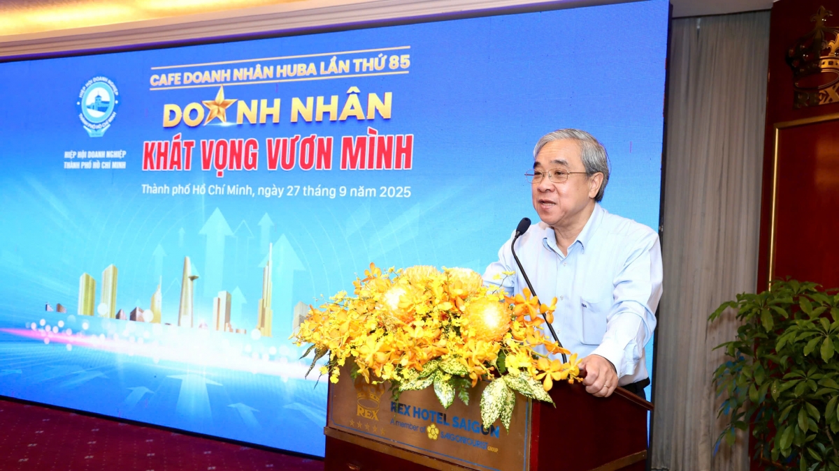 Ông Nguyễn Ngọc Hòa - Chủ tịch Hiệp hội Doanh nghiệp TP.HCM (HuBa)