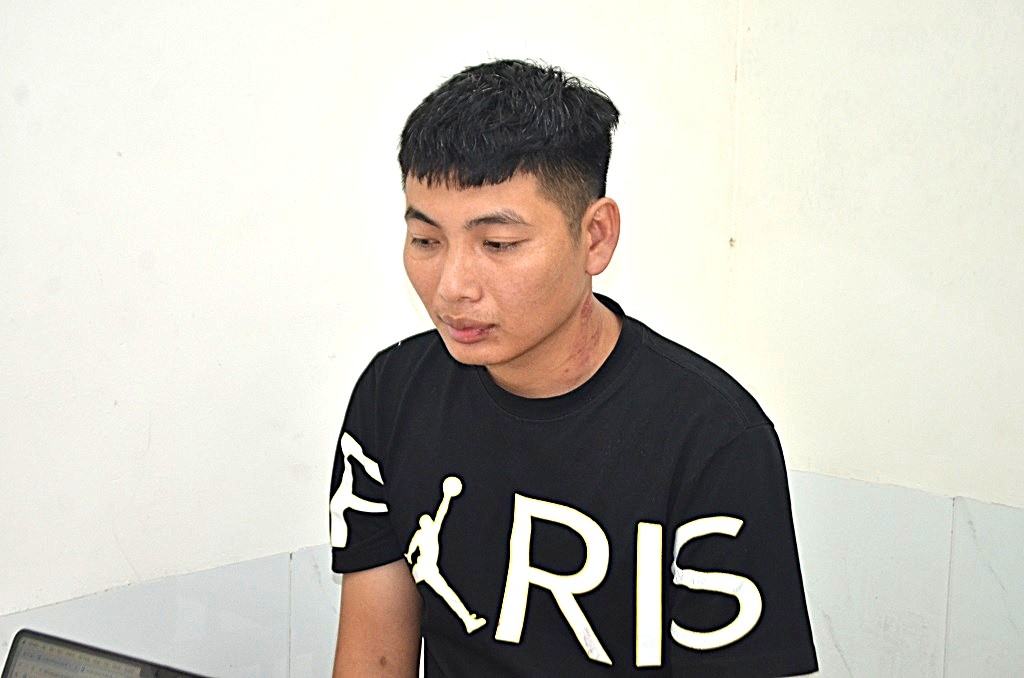 Đối tượng Bàn Văn Vỹ. Ảnh: Phạm Thủy.