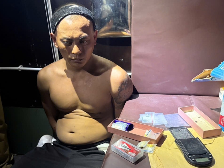 Đối tượng Nguyễn Kim Nhật bị bắt giữ