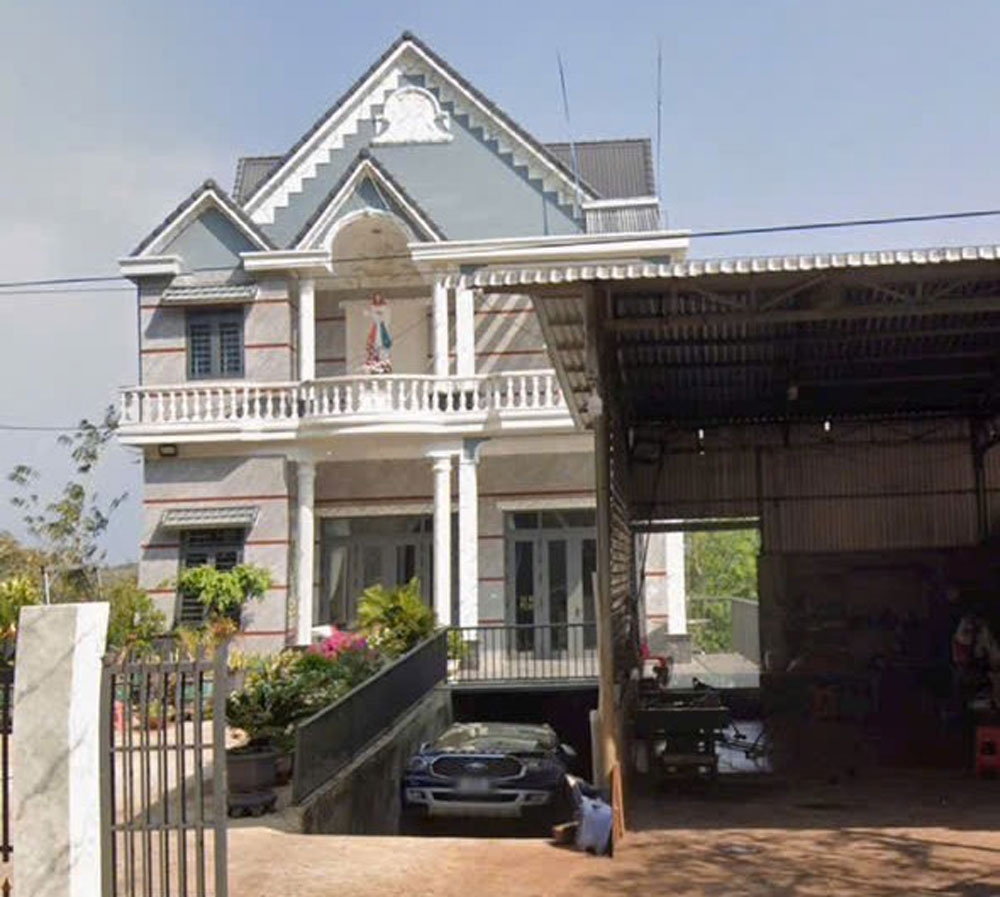 Căn nhà của nạn nhân 