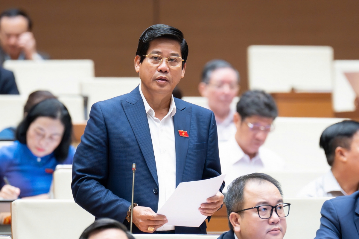 Đại biểu Dương Văn Phước, Đà Nẵng (Ảnh: Quốc hội)