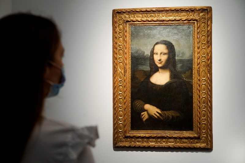 Bức tranh Mona Lisa. Ảnh: Reuters