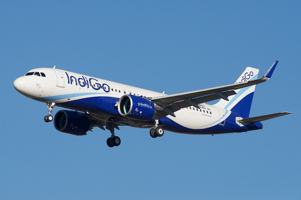 Hãng hàng không Ấn Độ Indigo có kế hoạch mở lại đường bay thẳng Ấn Độ và Trung Quốc vào cuối tháng 10. (Ảnh: X)
