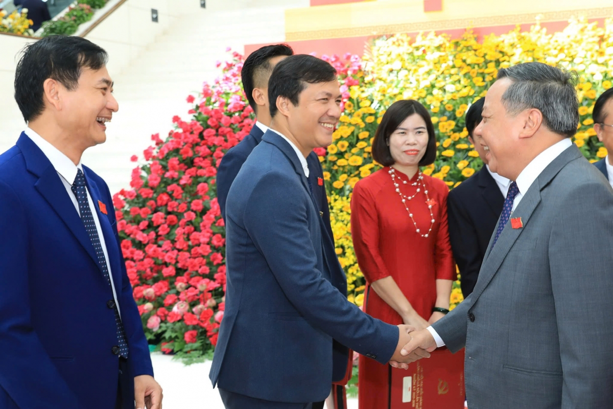 Các đại biểu tham dự đại hội