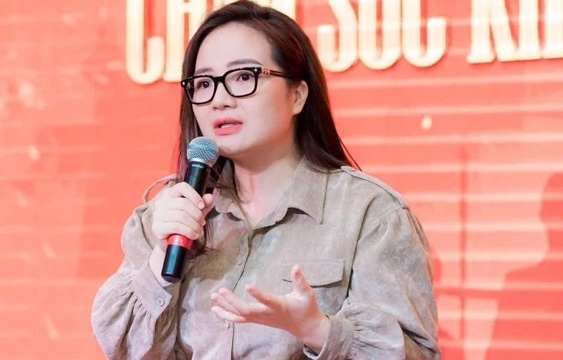 Nữ doanh nhân Hoàng Thị Hường. (Ảnh: Minh Anh)