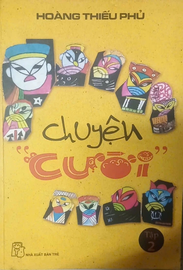 Bìa cuốn Chuyện cười của nhà văn Hoàng Phủ Ngọc Phan